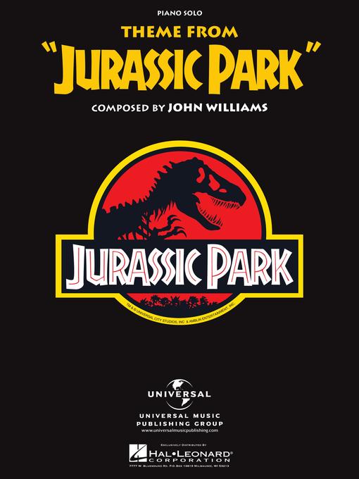 Title details for Jurassic Park Main Theme (Piano Solo) by John Williams - Available